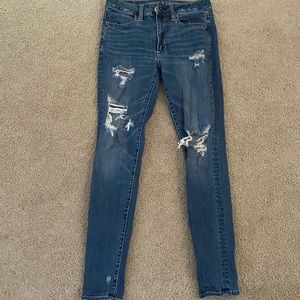 American Eagle high rise jean